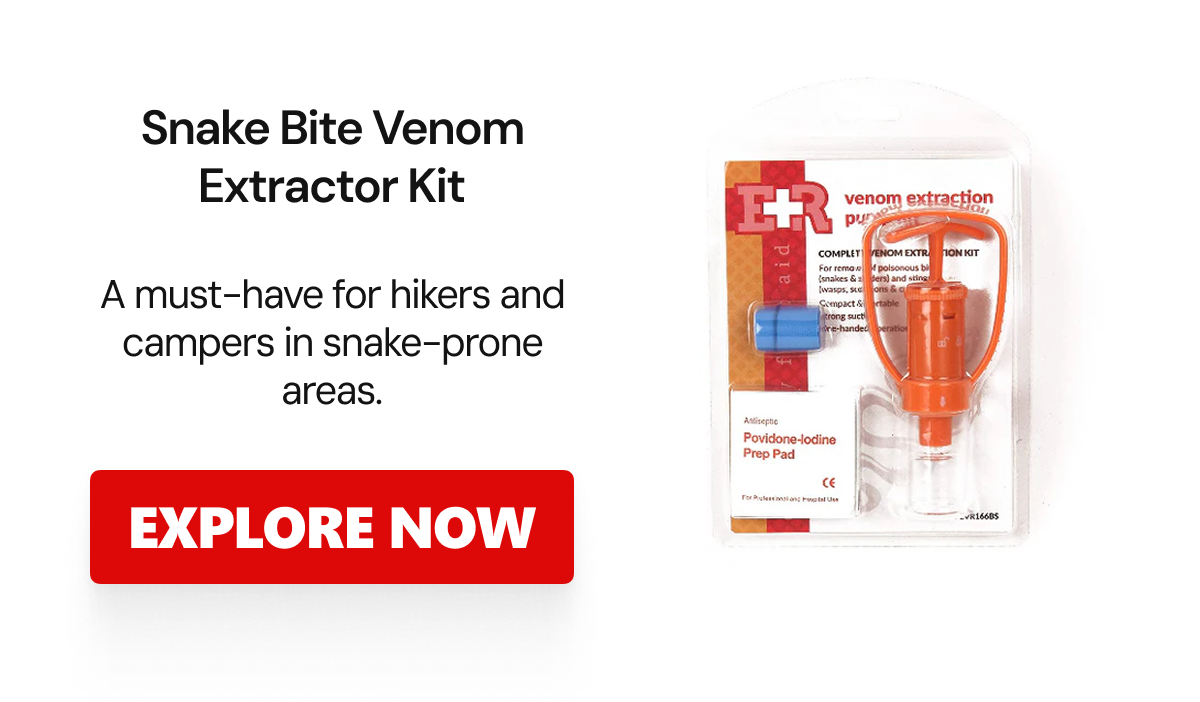 Snake Bite Venom Extractor Kit