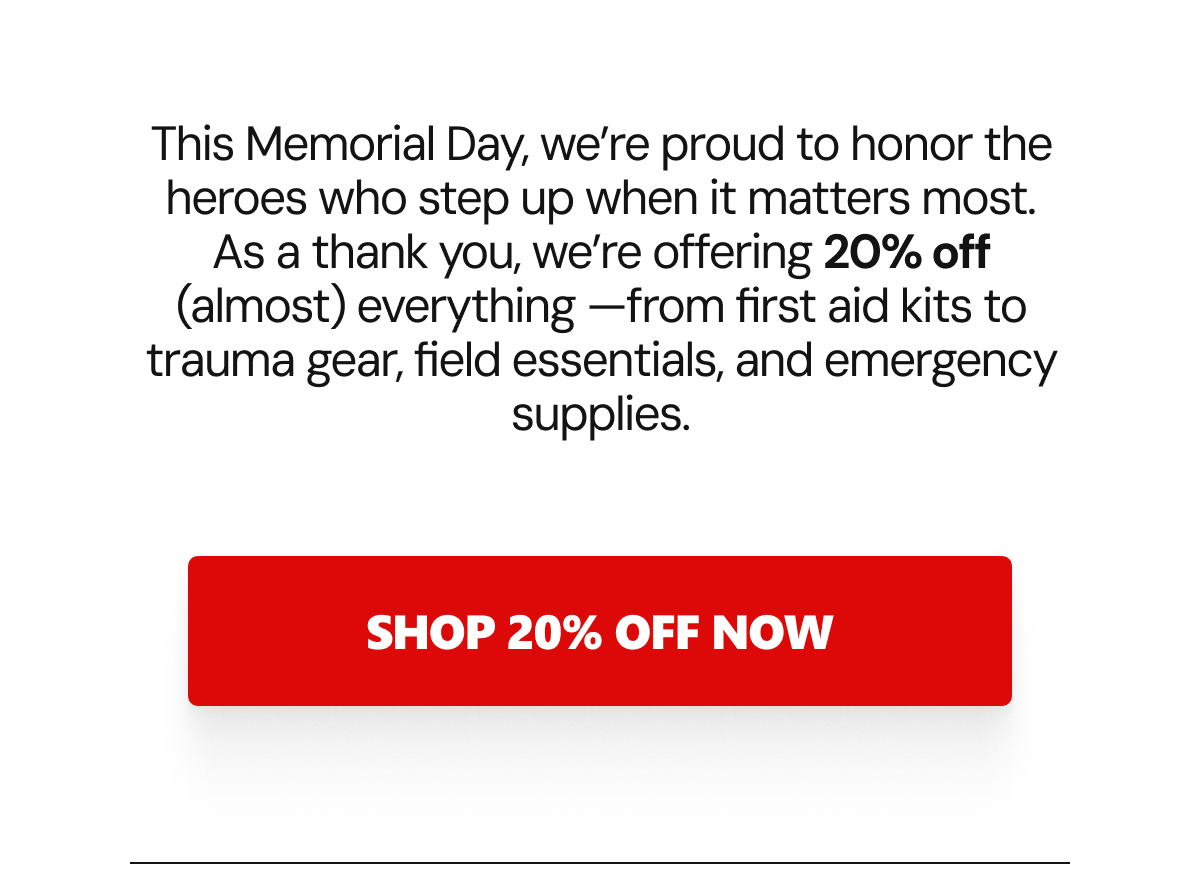 SHOP 20% OFF NOW