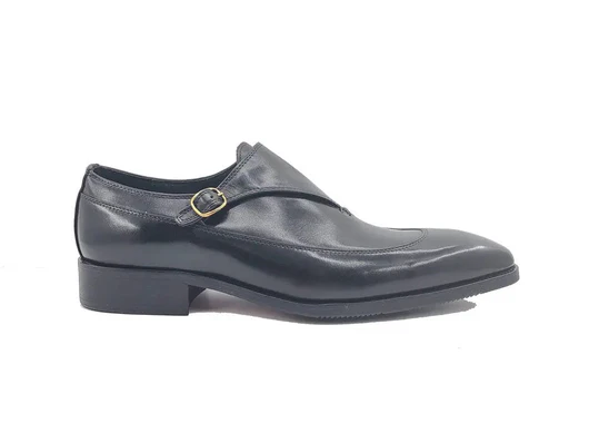 Tri-Tone Single Monk Strap Slip-on
