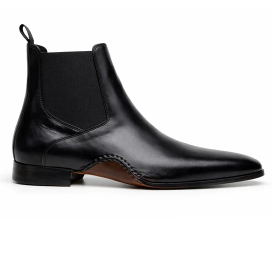 Belvedere Rocco Black Genuine Crocodile Leather Loafer