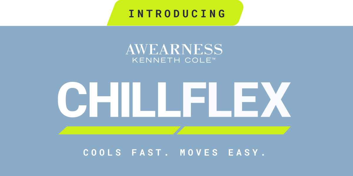 Introducing AWEARNESS KENNETH COLE CHILLFLEX | We dont stop at suits. Shop CHILLFLEX Performance