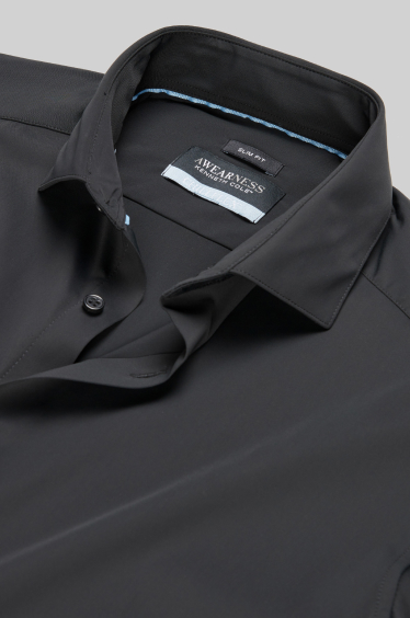 Black dress shirt