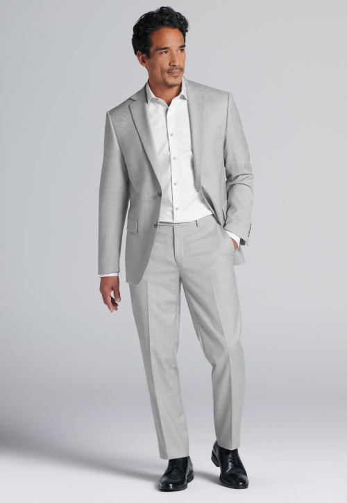 &nbsp;AWEARNESS KENNETH COLE SUIT JACKETS LIGHT GRAY SOLID