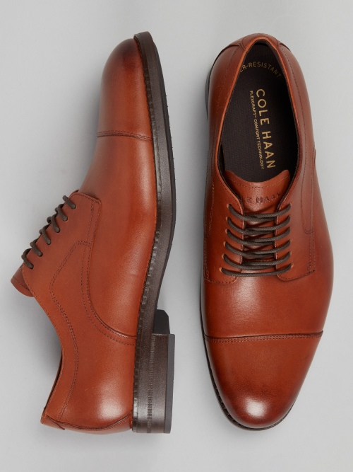 Harmon Grand Cap Toe Oxfords Tan