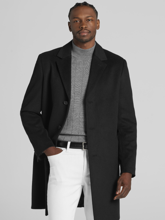 Signature Wool Blend Overcoat