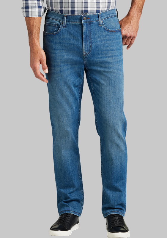 Straight Fit Comfort Stretch Jeans