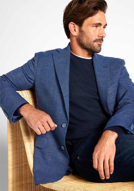 Modern Fit Check Sport Coat
