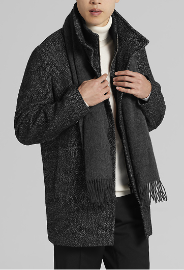 Modern Fit Car Coat