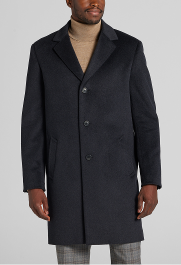 Signature Wool Blend Overcoat