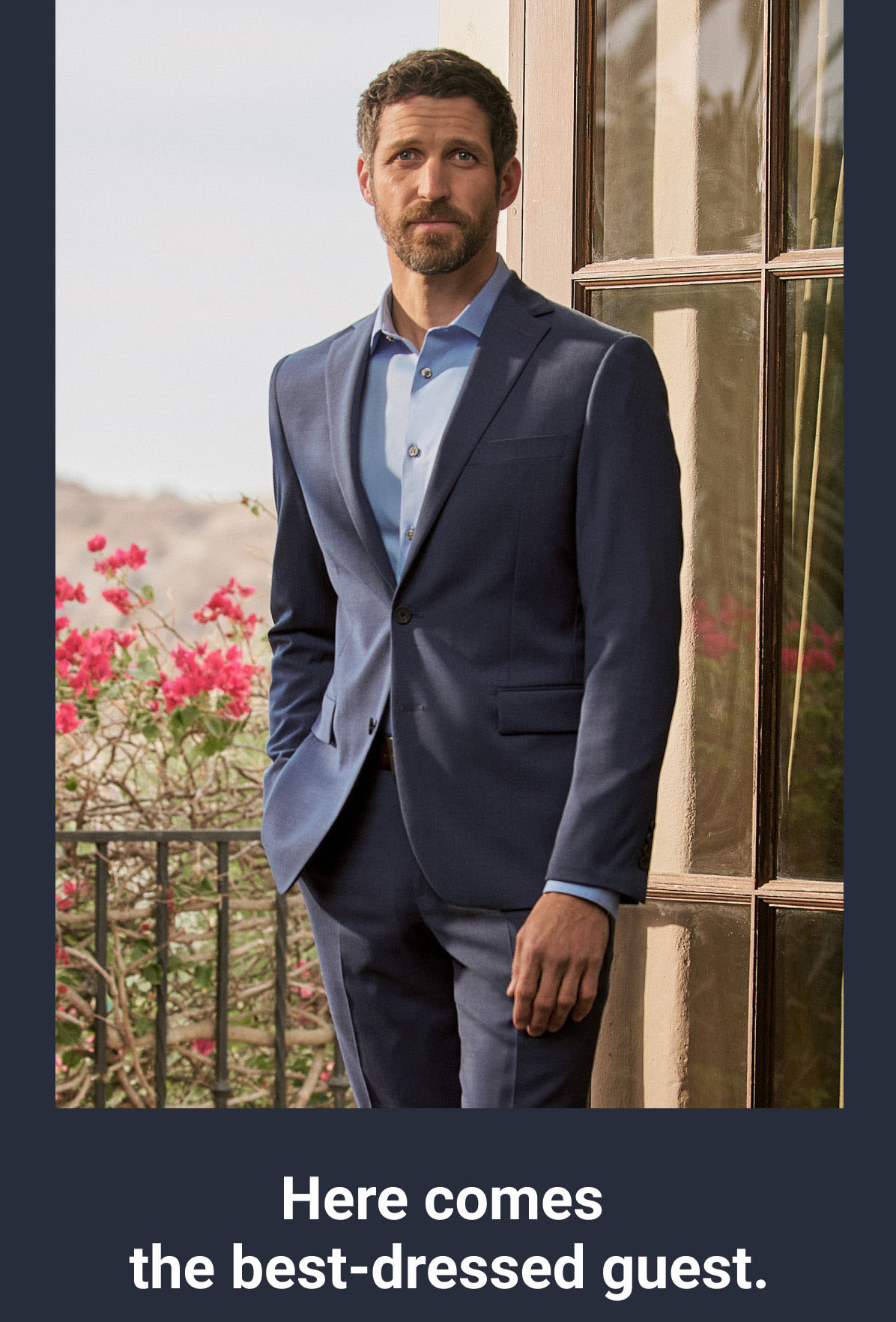 Here comes the best-dressed guest. | SHOP CHILLFLEX SUITS STARTING AT $499.99 | See terms below.