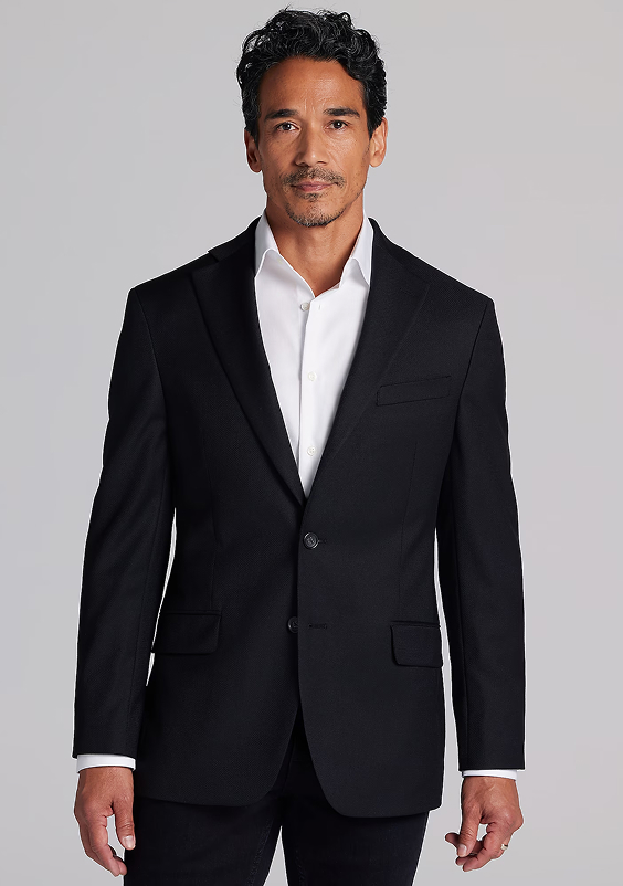 Modern Fit Wool Blend Blazer