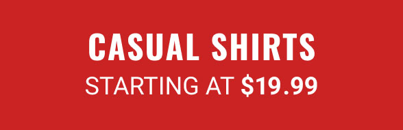 Casual Shirts Starting at $19.99