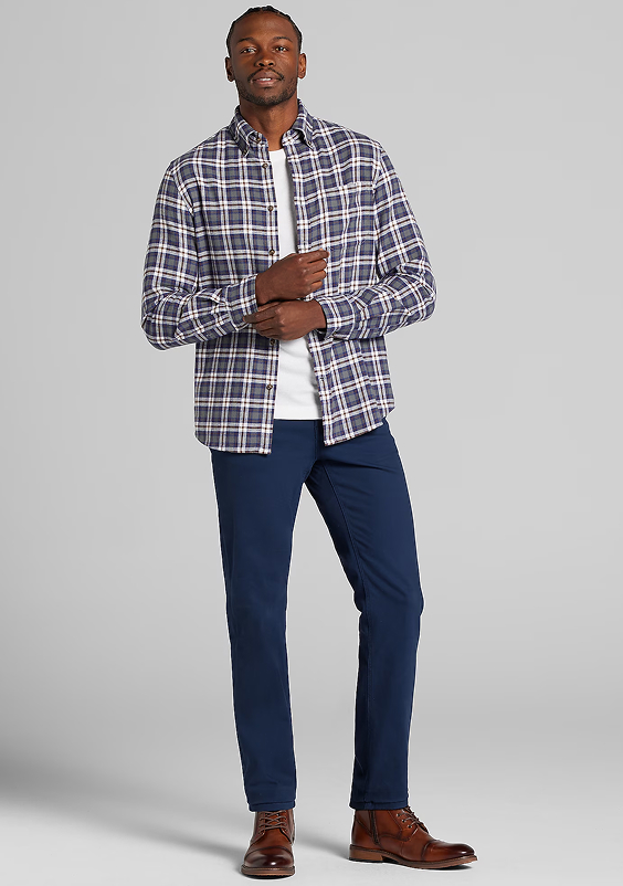 plaid casual shirt