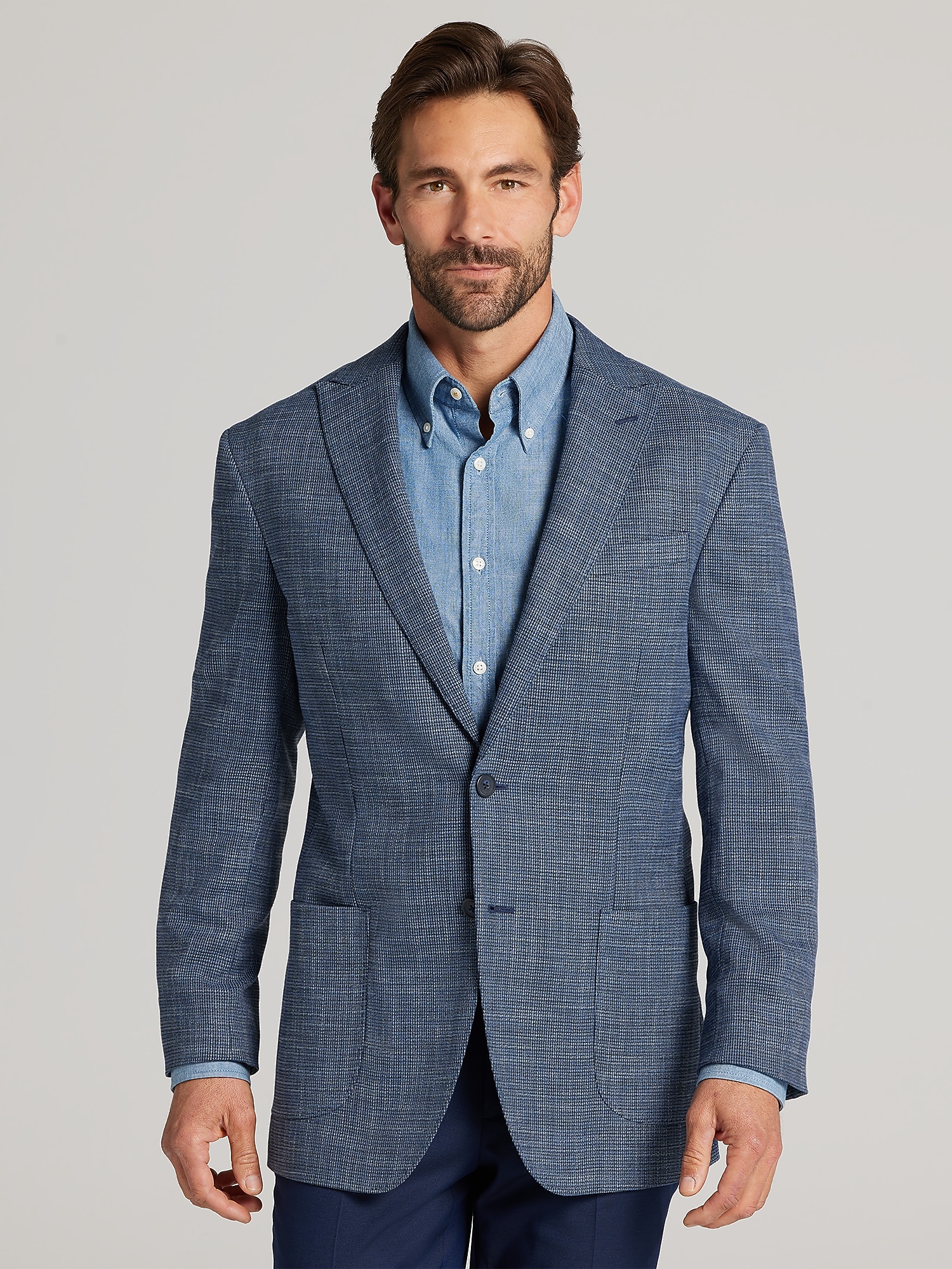 Awearness Kenneth Cole Modern Fit Tic Sport Coat