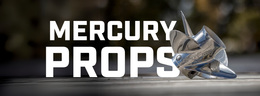 Mercury Propeller: Enhance your boat's performance with a genuine Mercury prop.