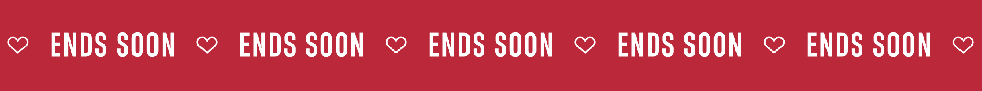Ends Soon
