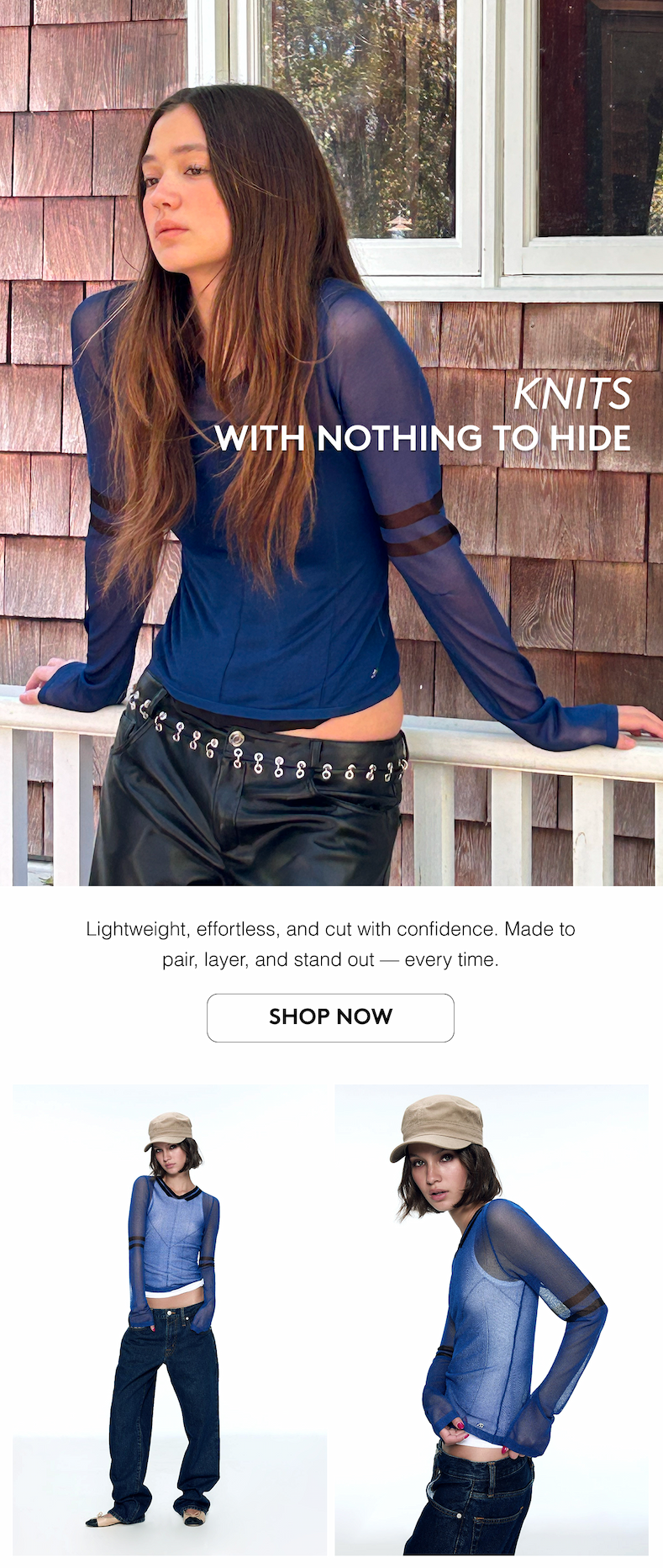 Shop knits