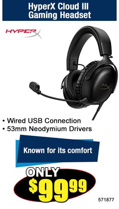 HyperX Cloud III Gaming Headset