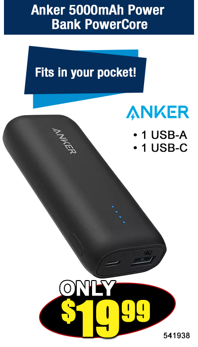 Anker 5000mAh Power Bank PowerCore