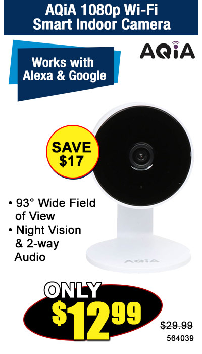AQiA 1080p Wi-FiSmart Indoor Camera