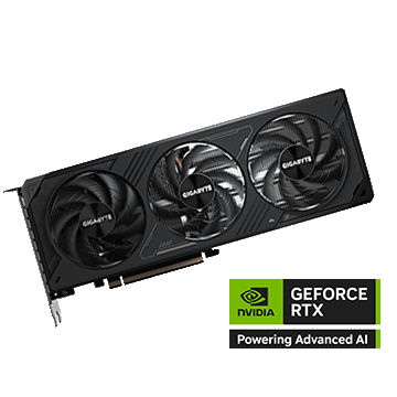 Gigabyte NVIDIA GeForce RTX 5070 WINDFORCE SFF Overclocked Triple Fan 12GB GDDR7 PCIe 5.0 Graphics Card