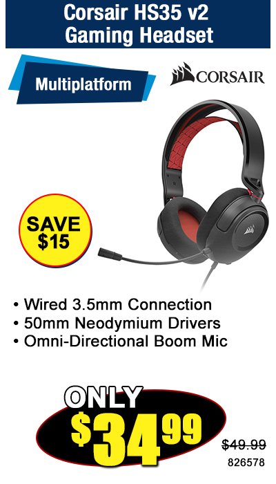 Corsair HS35 v2 Gaming Headset