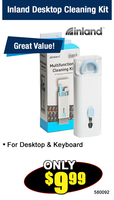 Inland Desktop Cleaning Kit