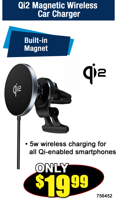Qi2 Magnetic Wireless Car Charger