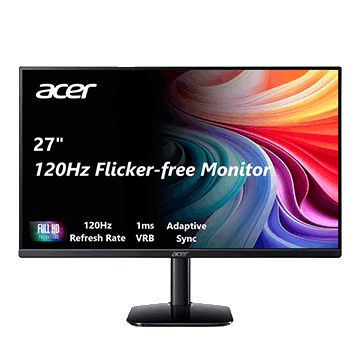 Acer KC272 G0bi 27" Full HD (1920 x 1080) 120Hz Gaming Monitor