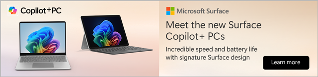 Meet the new Surface eCopilot+ PCs - Buy Now