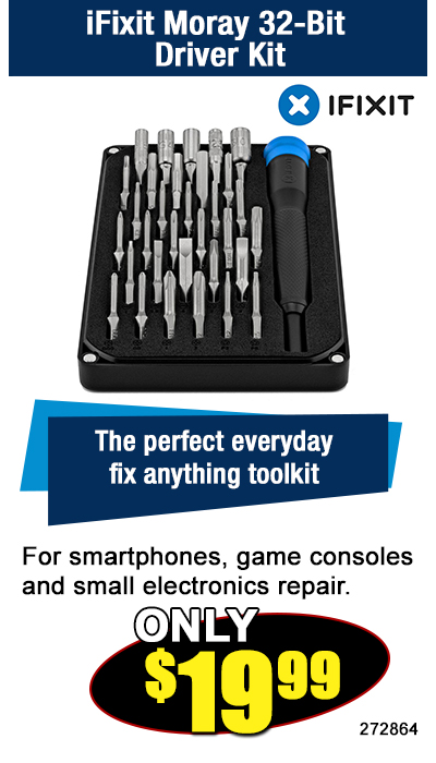 iFixit Moray 32-Bit Driver Kit