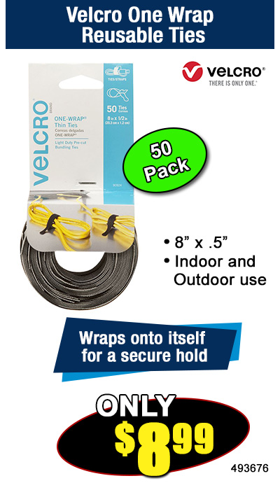 Velcro One Wrap Reusable Ties