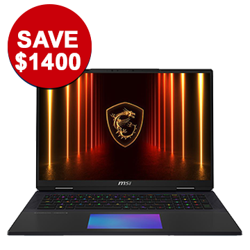 MSI Titan 18 HX AI 18" Gaming Laptop