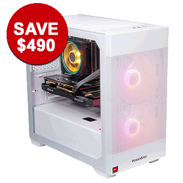 PowerSpec G524 Gaming Desktop