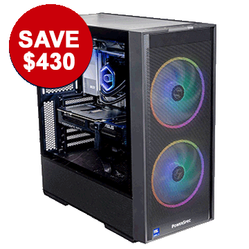 PowerSpec G455 Gaming Desktop