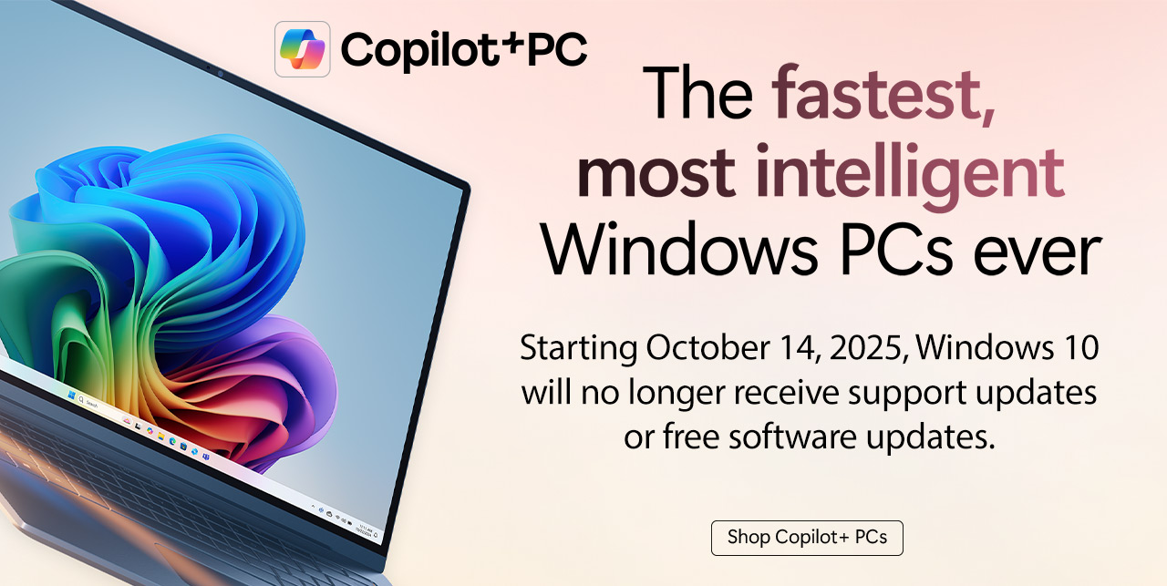 Copilot+PC - the fastest most intelligent Windows PCs ever