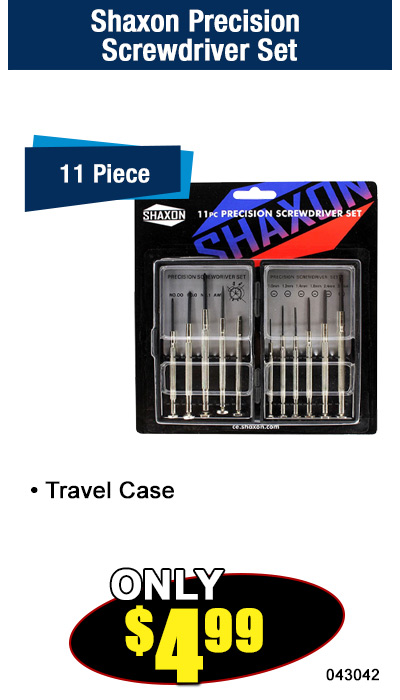 Shaxon Precision Screwdriver Set