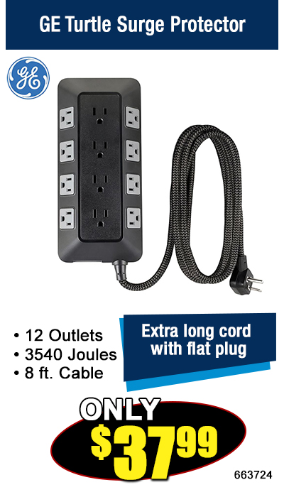 GE Turtle Surge Protector