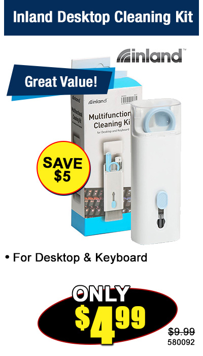Inland Desktop Cleaning Kit