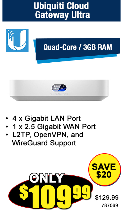 Ubiquiti Cloud Gateway Ultra