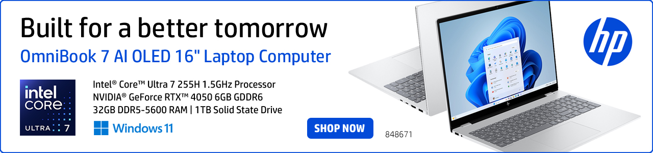 HP OmniBook 7 AI OLED 16" Laptop Comptuer - Shop Now