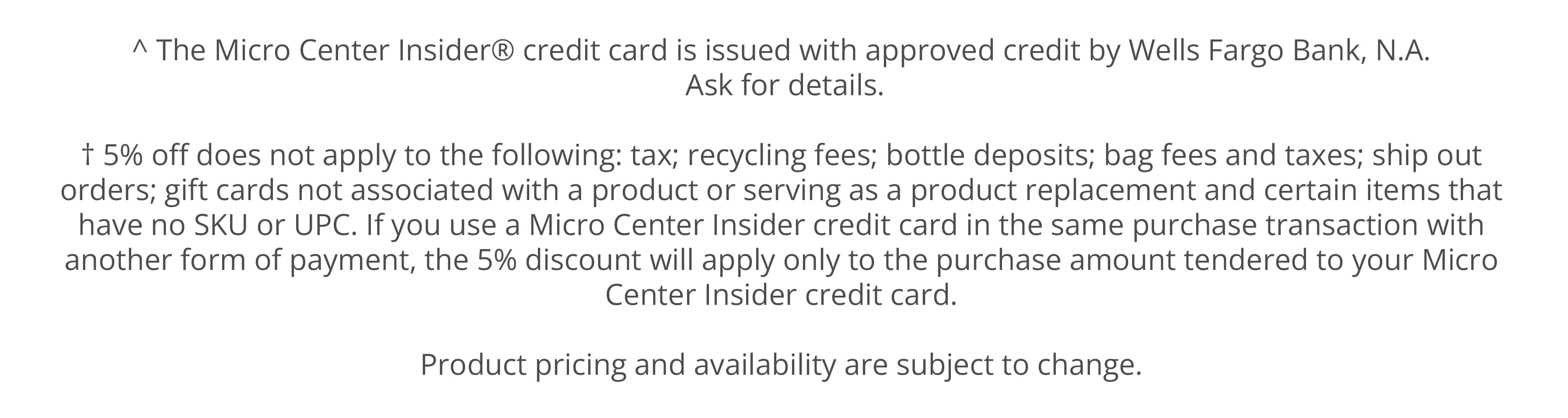 Disclaimers