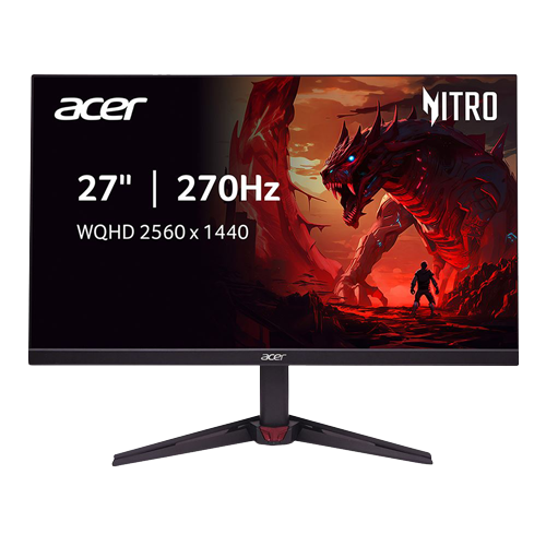 Acer Nitro VG270U Z1bmiipx 27" 2K WQHD (2560 x 1440) 270Hz Gaming Monitor
