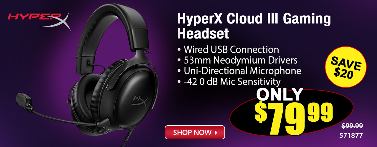 HyperX Cloud lll Gaming Headset