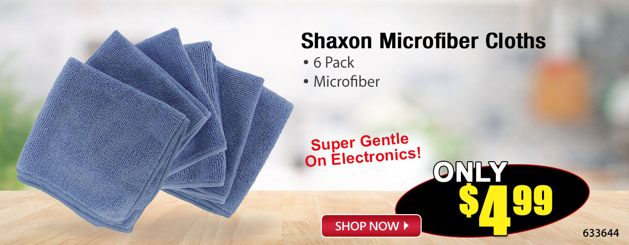 Shaxon Microfiber Cloths - Shop Now
