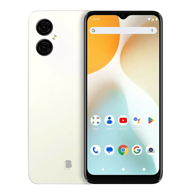 BLU G34 G1070WW Unlocked 4G - White Smartphone