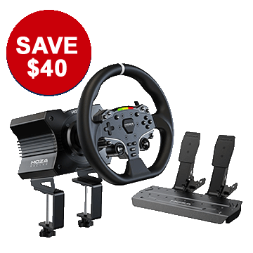 Moza R5 Sim Racing Bundle