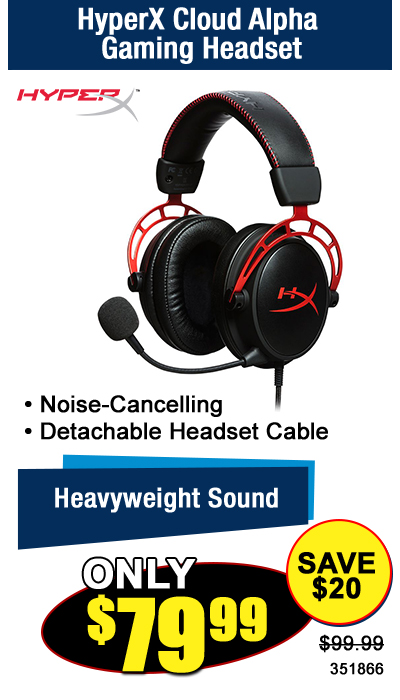 HyperX Cloud Alpha Gaming Headset