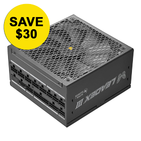 Super Flower Leadex III 1300 Watt 80 Plus Gold ATX Fully Modular Power Supply