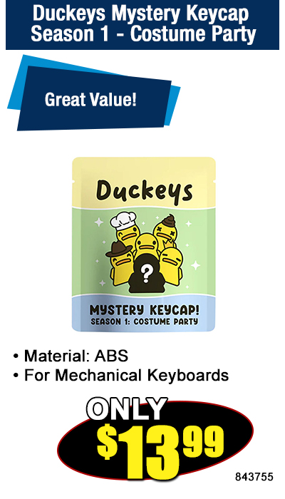 Duckeys Mystery Keycap Season 1 - Costume Party